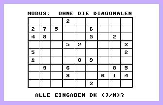 Sudoku V2 Screenshot