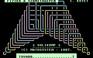 SuliKomp - Fizika és számítástecnika, Mechanika Title Screenshot