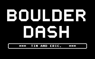 Super Boulder Title Screenshot