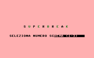 Superbreak Title Screenshot