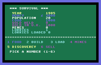 Survival Screenshot