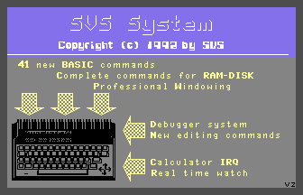 SVS-OS Title Screenshot
