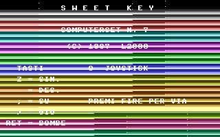 Sweet Key Title Screenshot