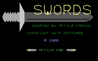 Swords Title Screenshot