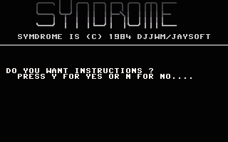 Syndrome (Game) Screenshot #1