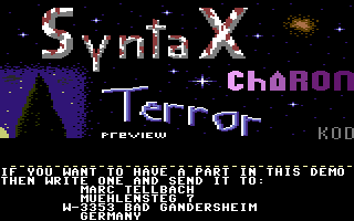 Syntax Terror Preview