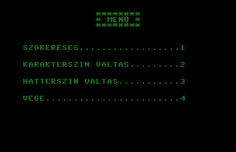 Szótár-Program Magyar-Angol Title Screenshot
