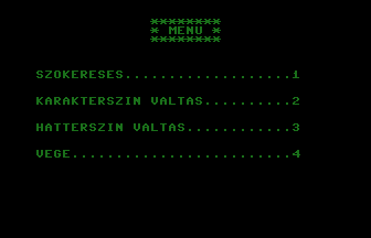 Szótár-Program Angol-Magyar Title Screenshot