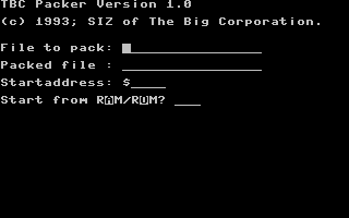 TBC Packer V1.0 Screenshot