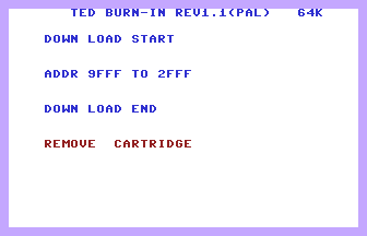 TED Burn-In Rev1.1 Screenshot