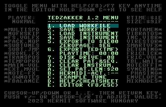 TEDzakker 1.2 Title Screenshot