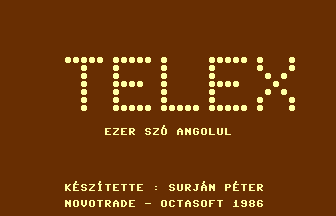 Telex 1000 Szó Angolul Title Screenshot
