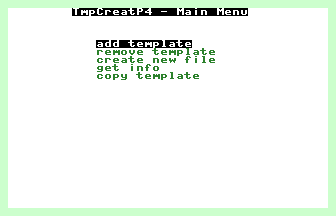 Template Creator Plus4 Screenshot