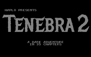 Tenebra 2 Title Screenshot