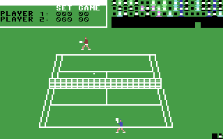 Tennis (Byte Games 18) Screenshot