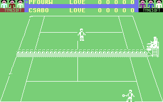 Tennis (Mr. Soft) Screenshot