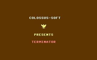 Terminator (Colossus-Soft) Title Screenshot