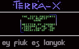 Terra-X Screenshot #1