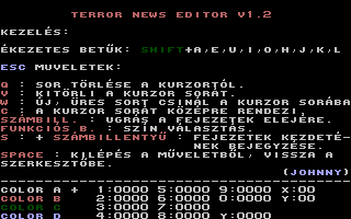 Terror News Editor V1.2 Screenshot