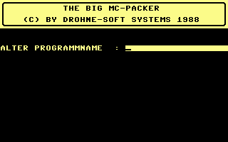 The Big Mc-Packer