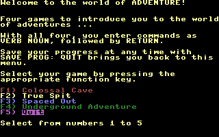 The Commodore Plus/4 Adventure Pack Screenshot