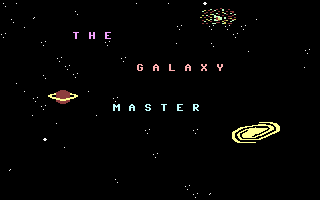 The Galaxy Master Title Screenshot