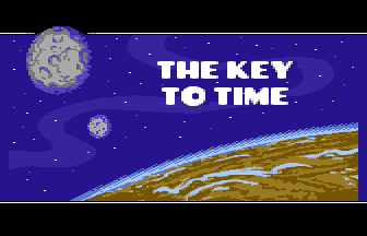 The Key To Time Title Screenshot