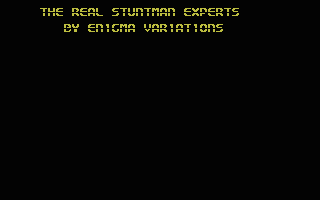 The Real Stunt Experts Title Screenshot