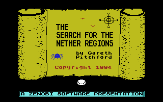 The Search For The Nether Regions Title Screenshot