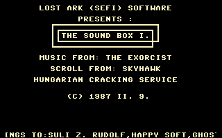 The Sound Box I Screenshot