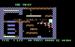 The Thief (Byte Games 15) Title Screenshot