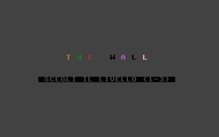 The Wall (Go Games 13) Title Screenshot