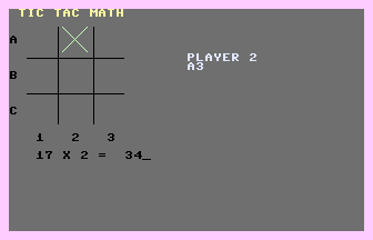 Tic Tac Math Screenshot