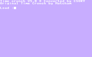 Time Crunch V5.0 Screenshot