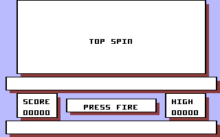 Top Spin Title Screenshot