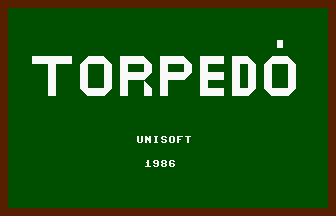Torpedó (Unisoft) Title Screenshot