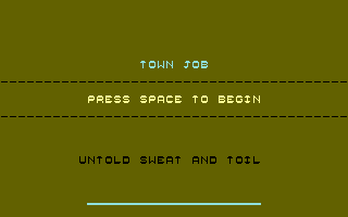 Town Job Title Screenshot