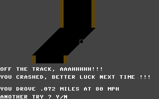 Track Test Screenshot