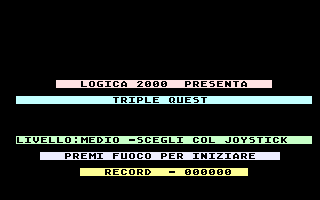 Triple Quest Title Screenshot