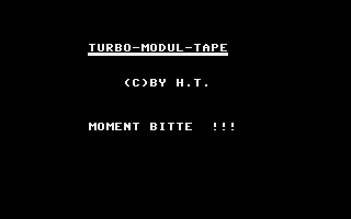 Tumo-Tape Title Screenshot