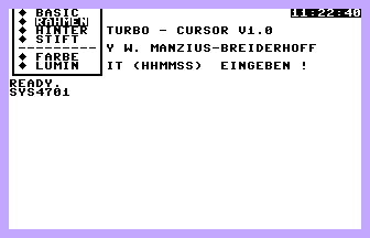 Turbo-Cursor Screenshot