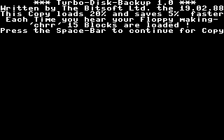 Turbo-Disk-Backup Screenshot