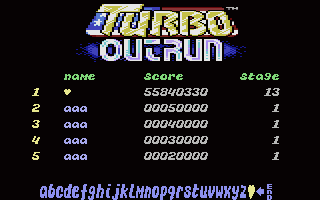 Turbo Outrun Screenshot #12