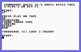Turbo Tape Screenshot