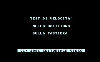 Type Test Title Screenshot