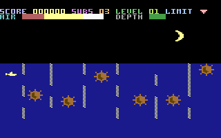 U-Boot (Byte Games 32) Screenshot