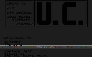 U C Demo Screenshot