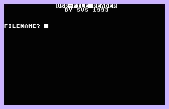 USR File Read Screenshot