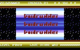 Voidrunner Title Screenshot