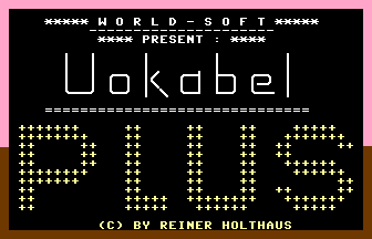 Vokabel Plus Title Screenshot